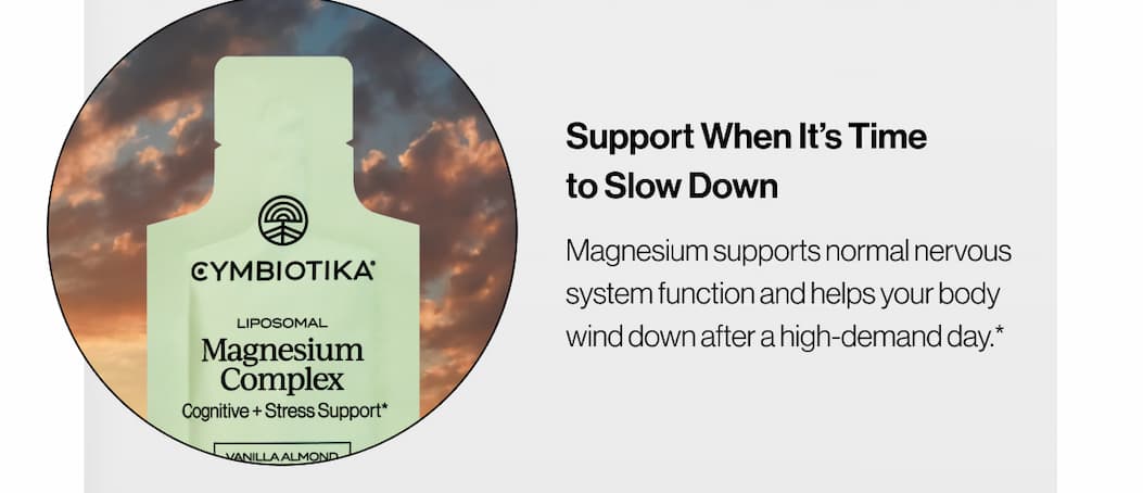Support When It's Time to Slow Down
