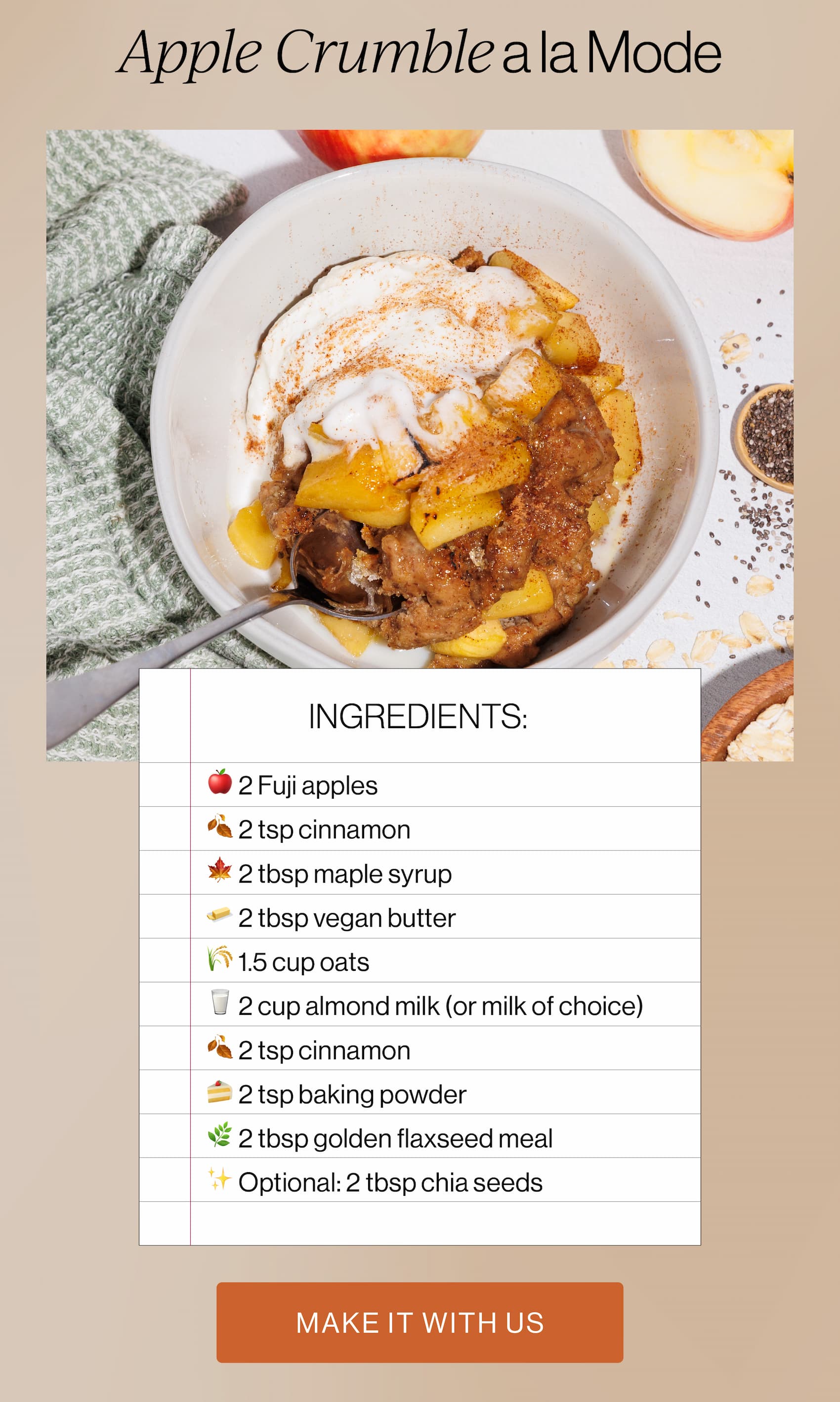 Apple Crumble Pie