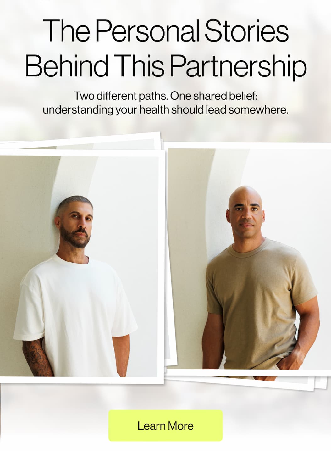 The Personal Stories Behind This Partnership