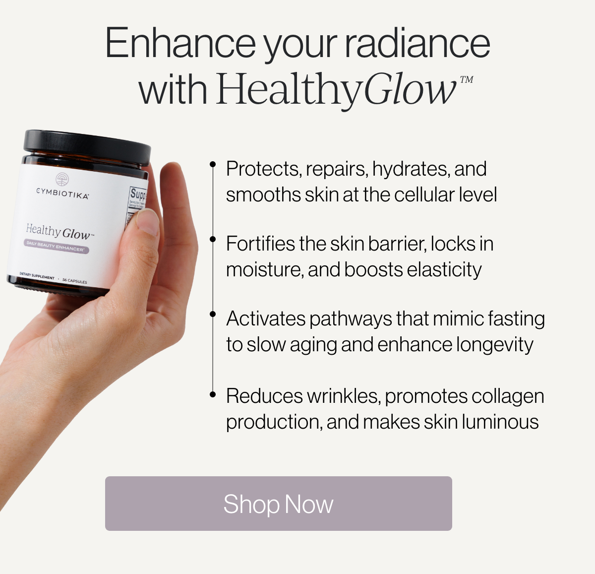 Enhance your radiance with Healthy Glow