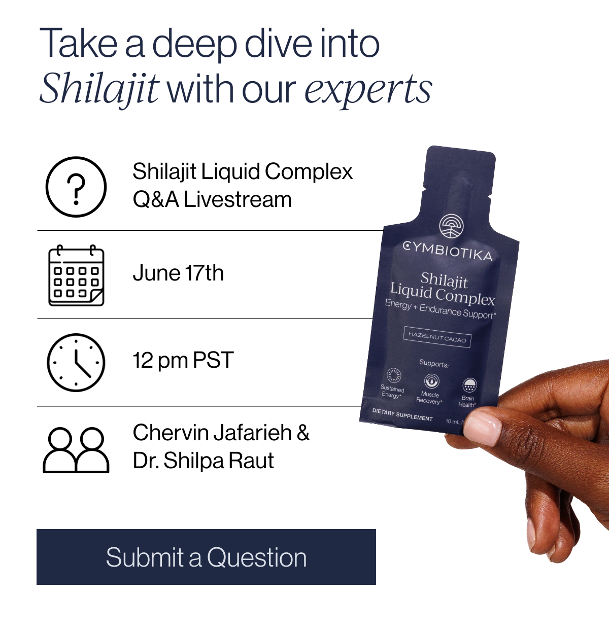 Take a deep dive into Shilajit with our experts