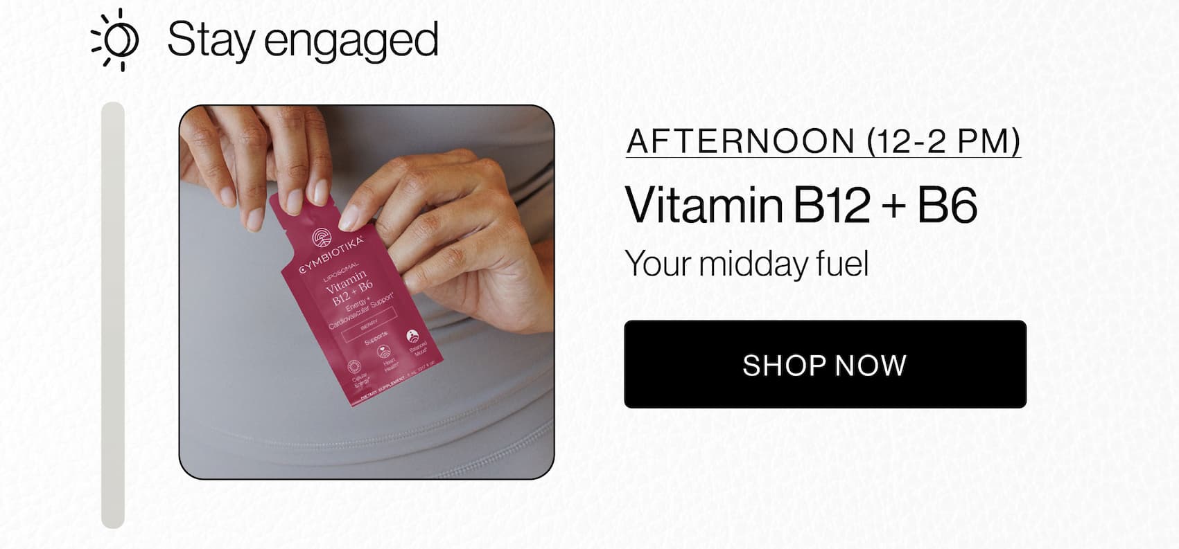 Liposomal Vitamin B12 + B6