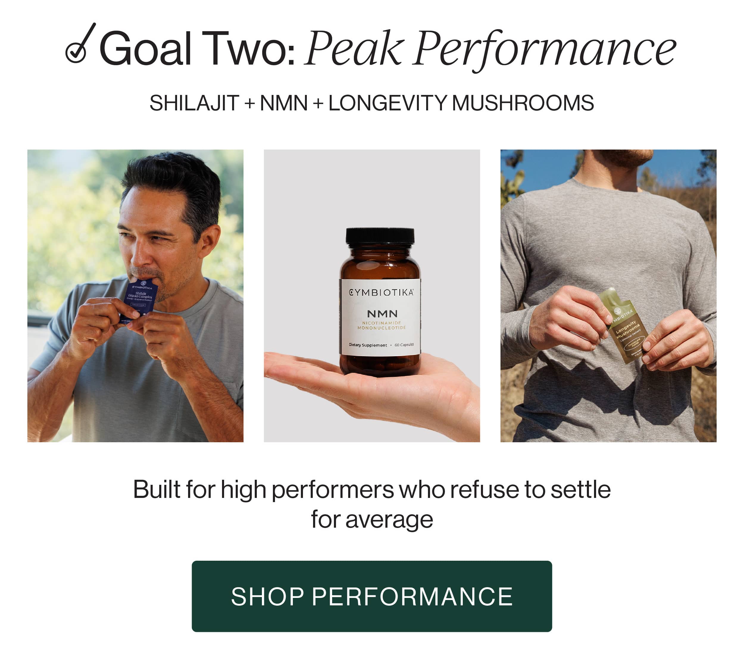 Goal Two: Peak Performance
