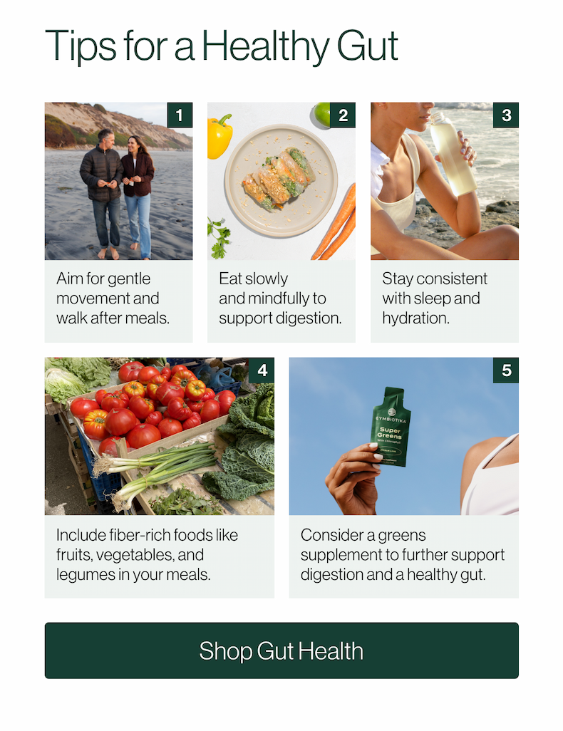 Tips for a healthy gut