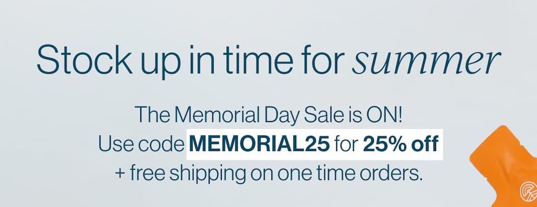 Stock up in time for summer