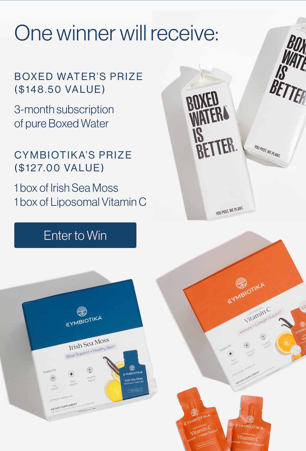 One winner will receive: