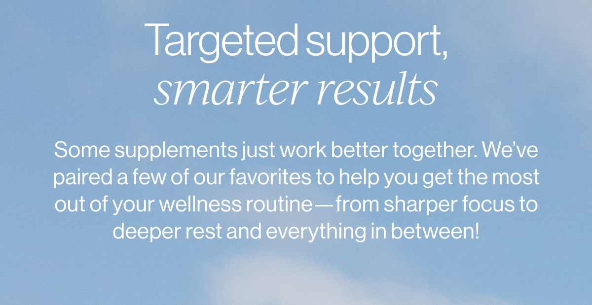 Targeted support, smarter results