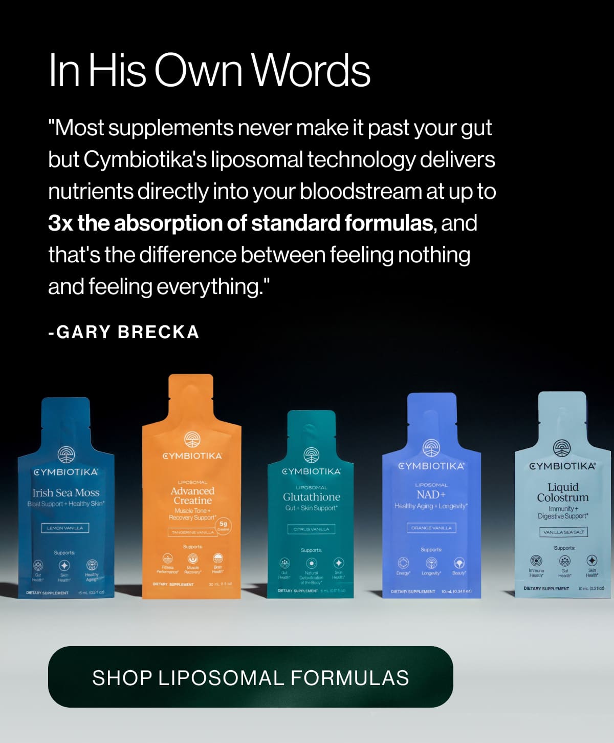 SHOP LIPOSOMAL FORMULAS
