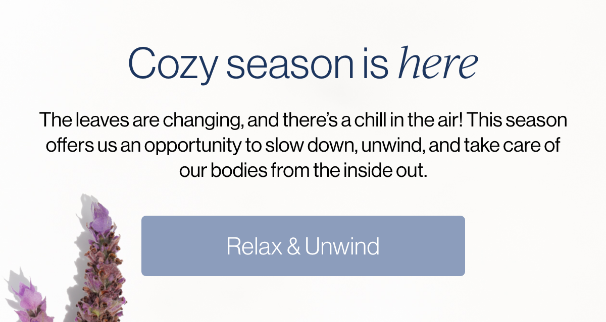 Cozy season is here