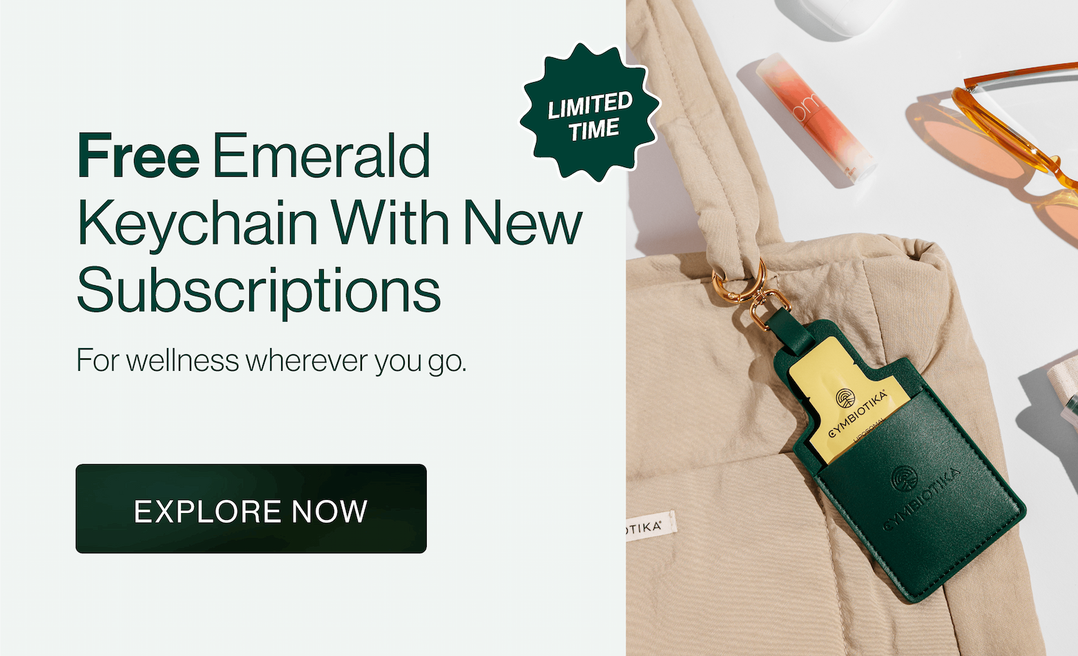 Free emerald keychain with new subscriptions