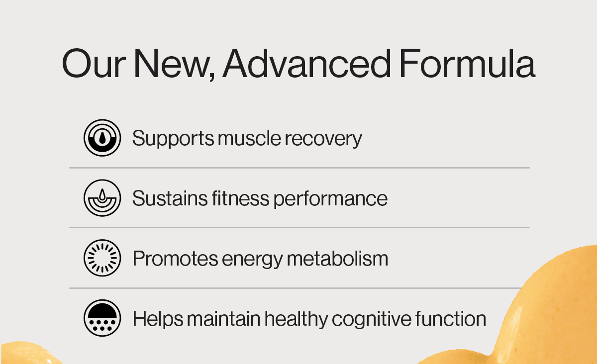 Our New, Advanced Formula