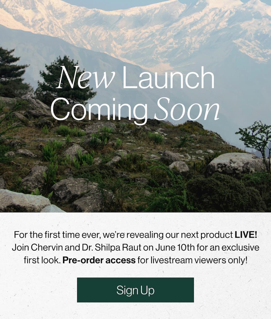 New Launch Coming Soon