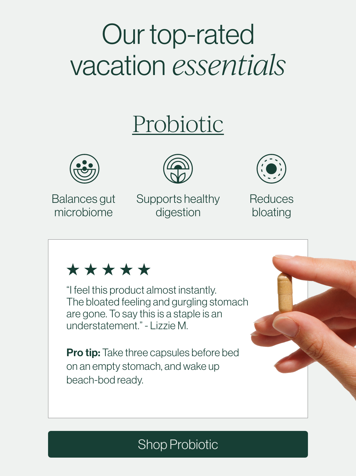 Our top rated vacation essentials