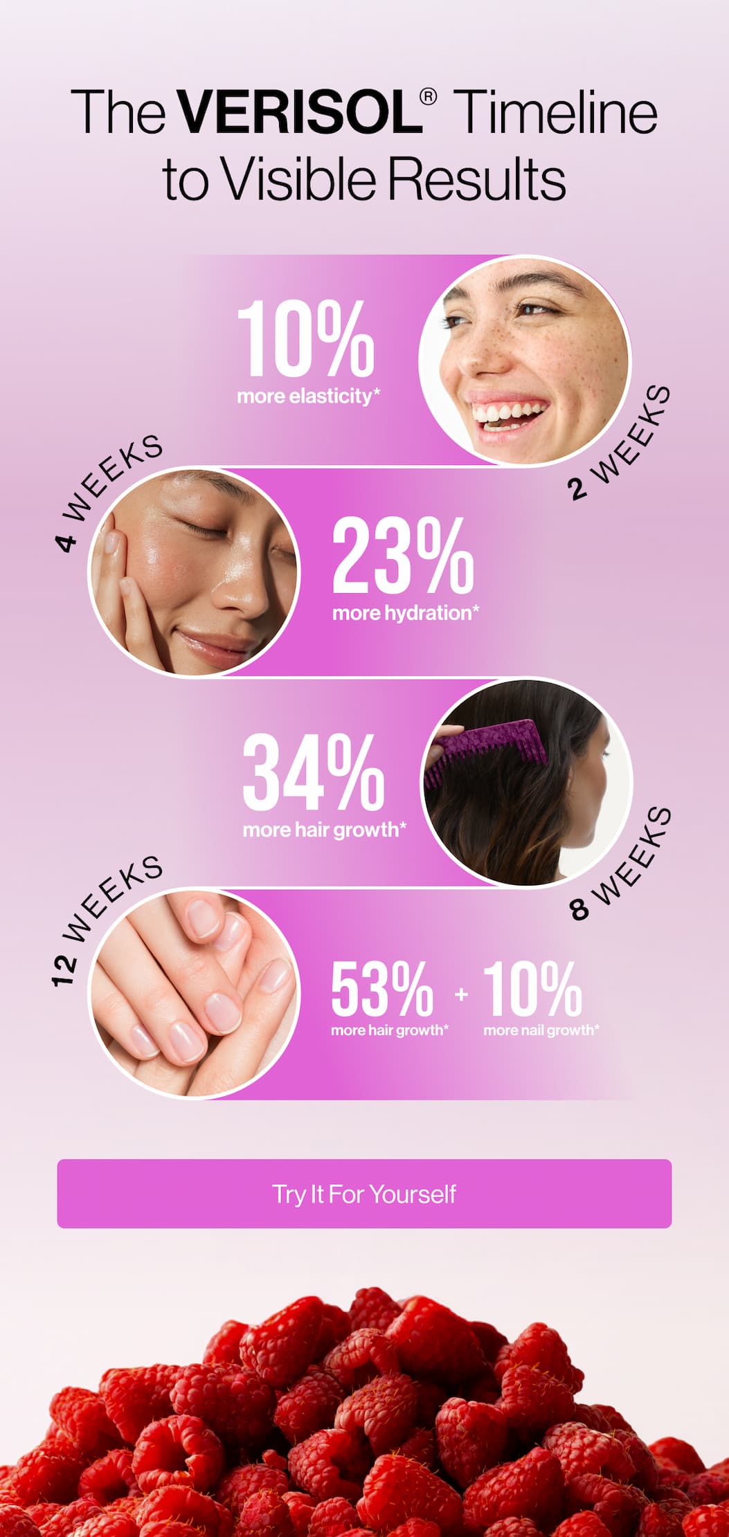 The VERISOL Timeline to visible results 