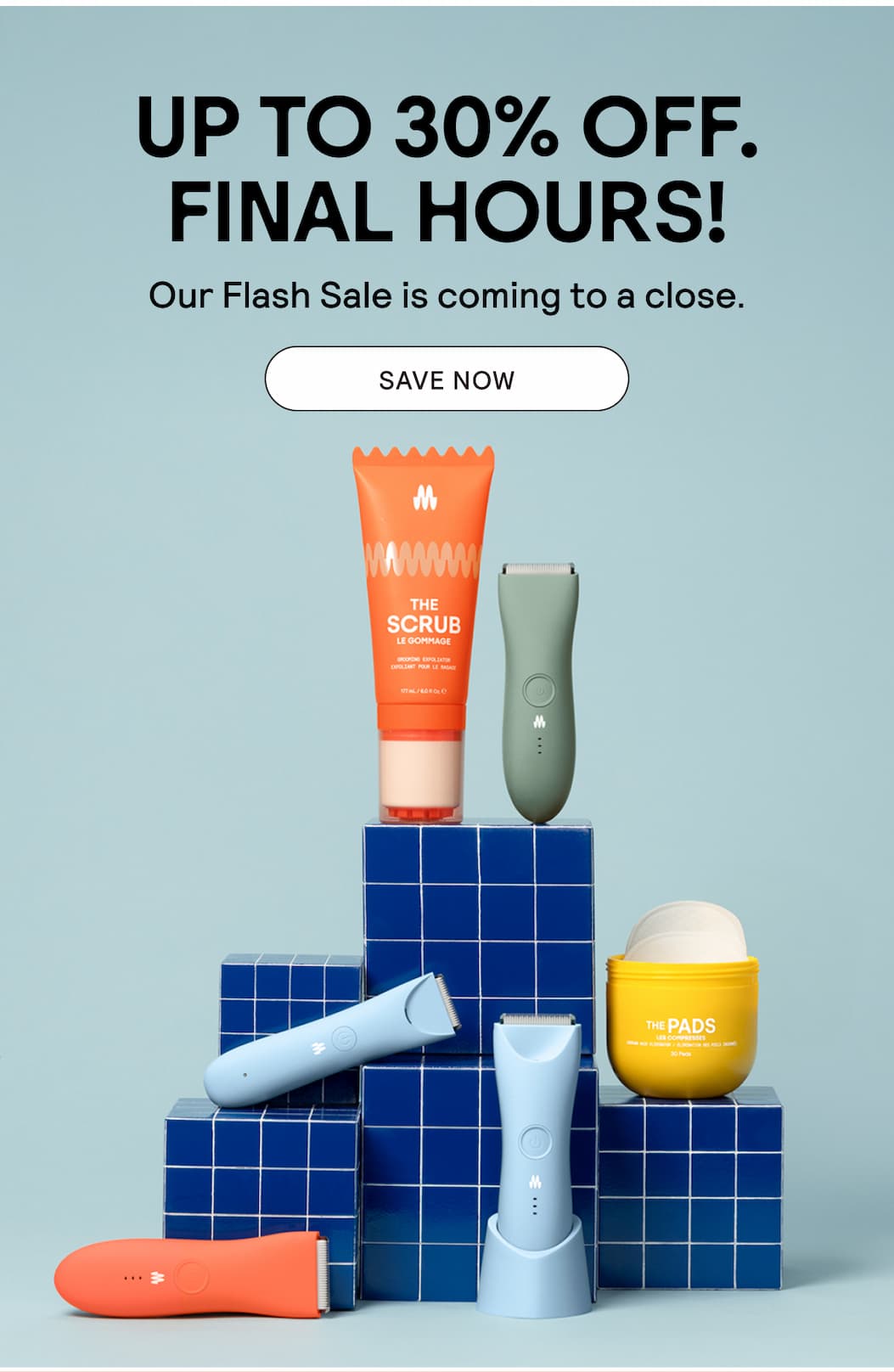 Up to 30% Off | Flash Sale Ends Tonight!