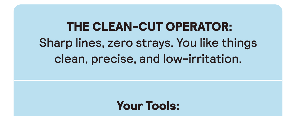 The Clean-Cut Operator