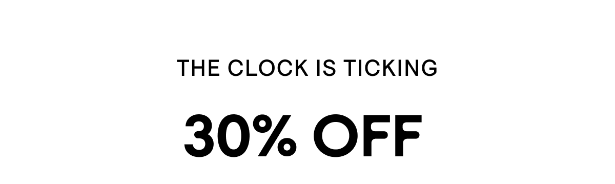 The clock is ticking