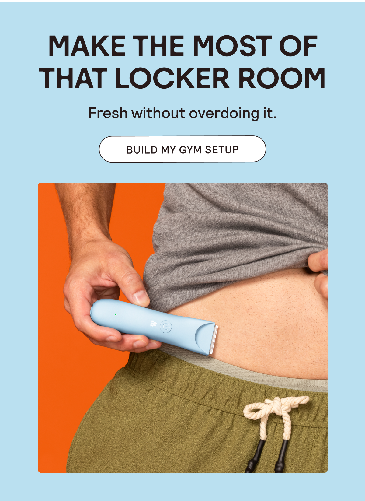Your Post-Gym Refresh