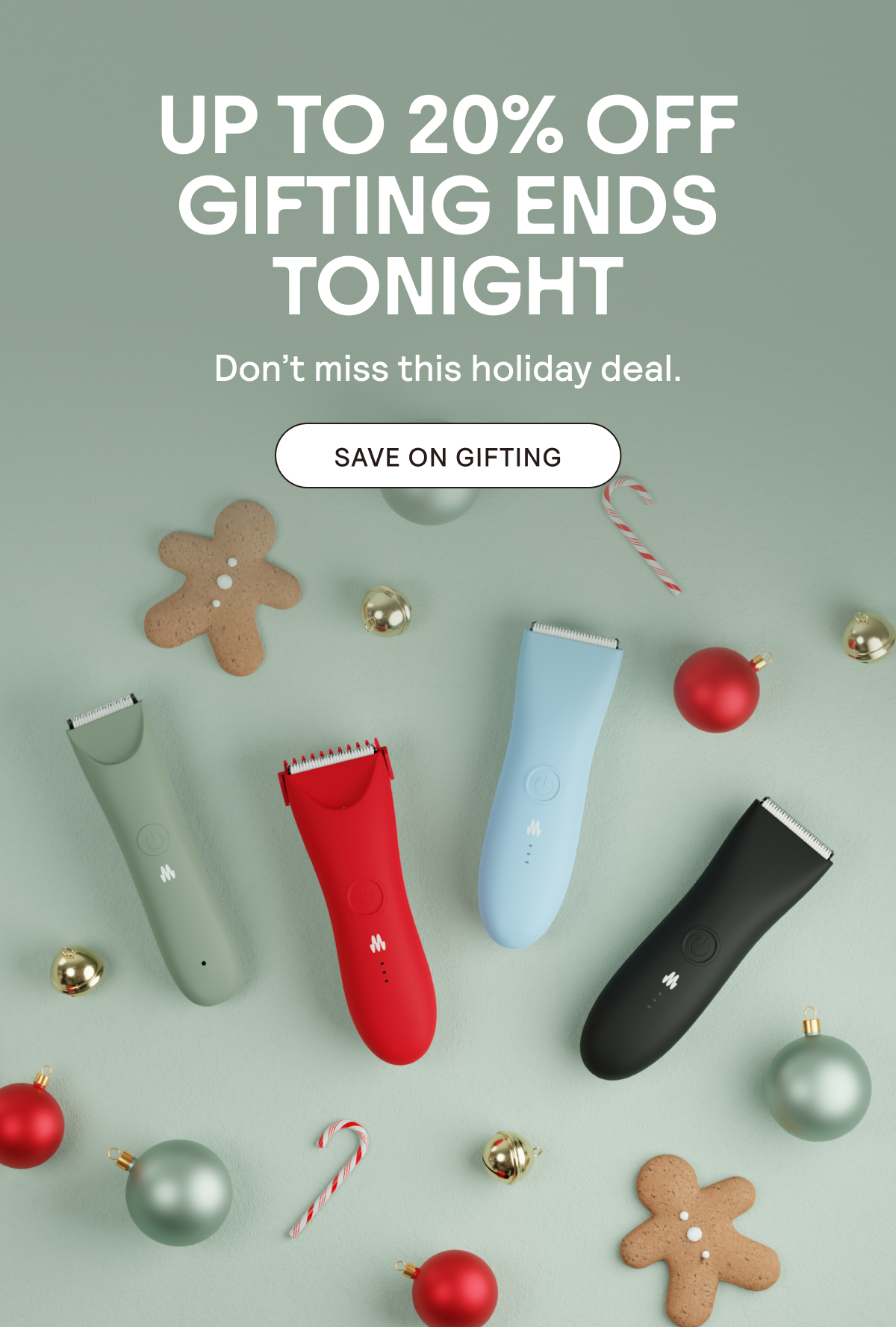 Up to 20% Off Gifting Ends Tonight!