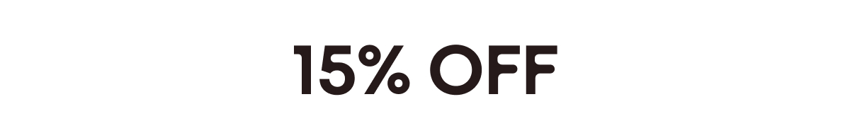 15% Off