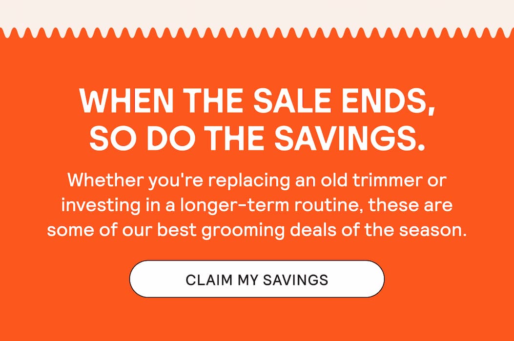 When the Sale Ends, So Do The Savings