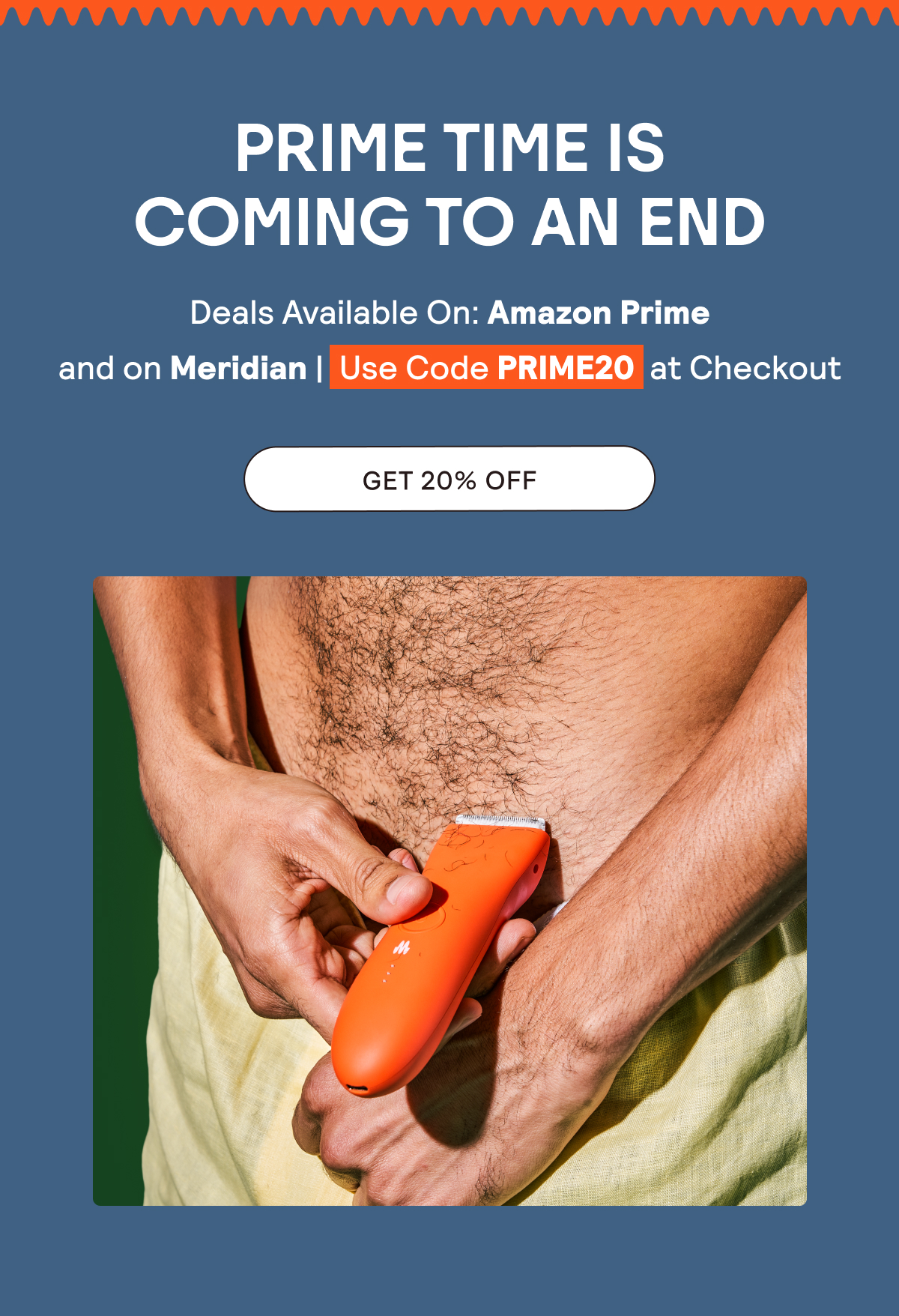 20% Off Everything! Shop on Amazon or Meridian. On Meridian, use code PRIME20 at Checkout.