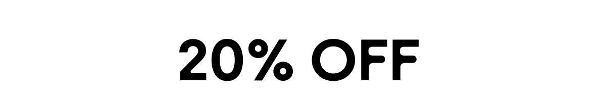 20% Off