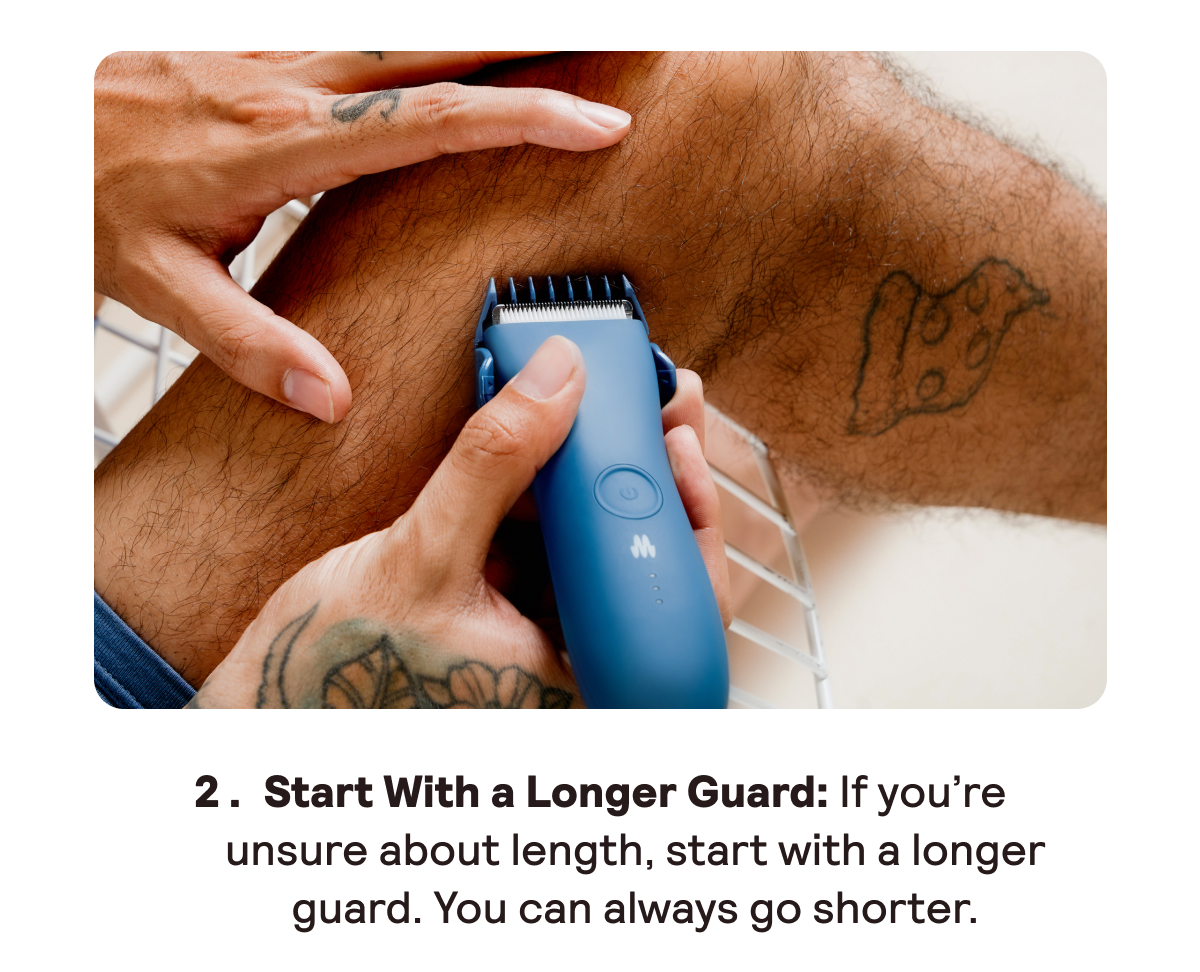 Start With a Longer Guard