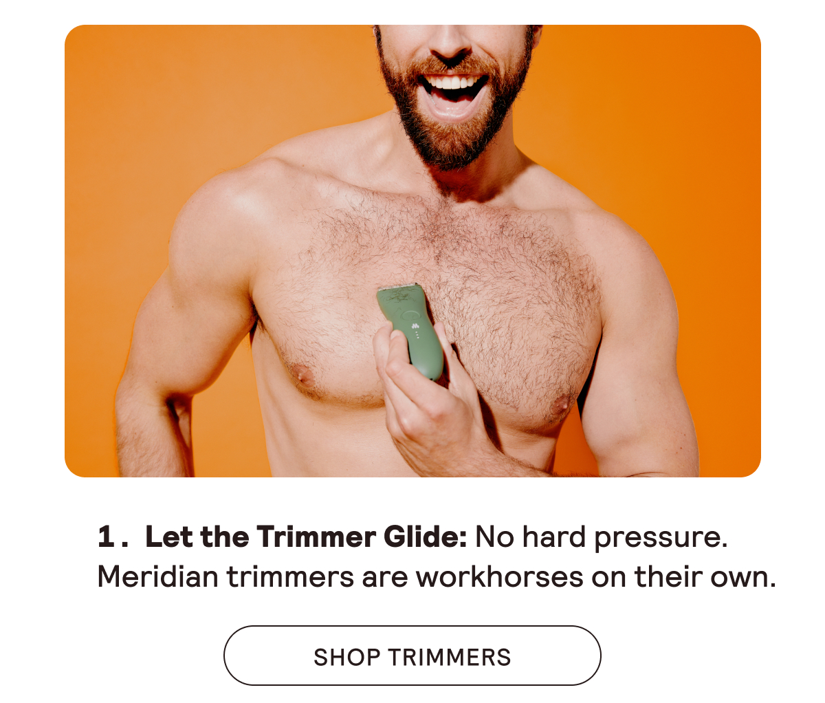 Let the Trimmer Glide