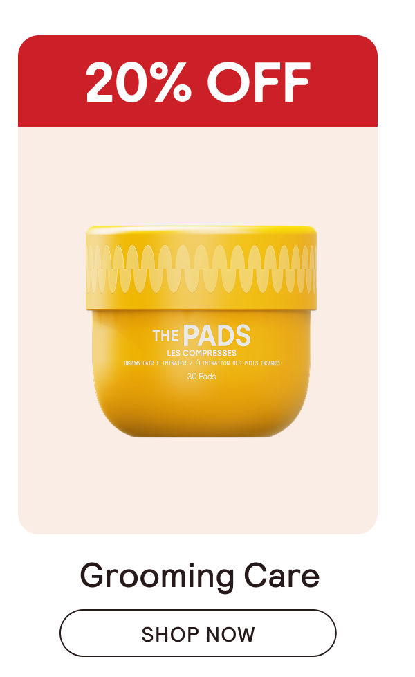 20% Off Grooming Care