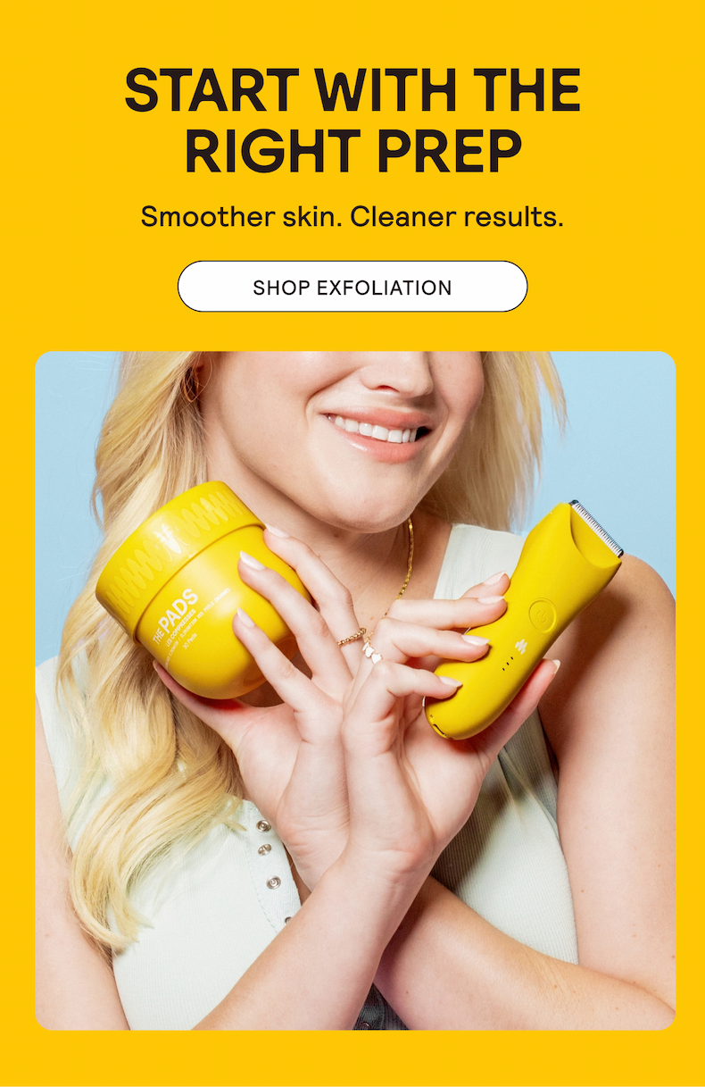 Start with the right prep. Shop Exfoliation