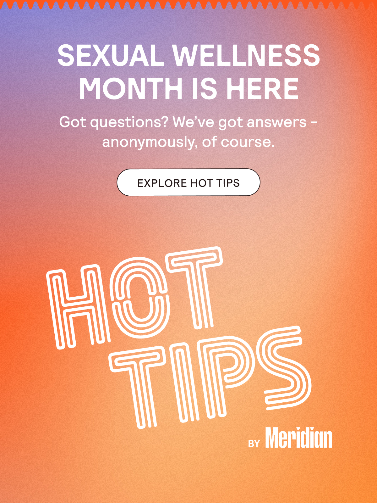 Sexual Wellness Month is Here - Explore Our Hot Tips Hub