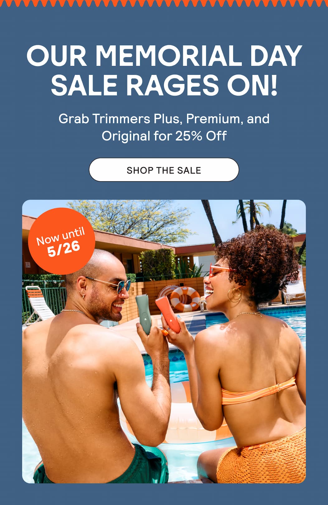 Save 25% on Trimmers Plus, Premium, and Original for Our Memorial Day Sale!