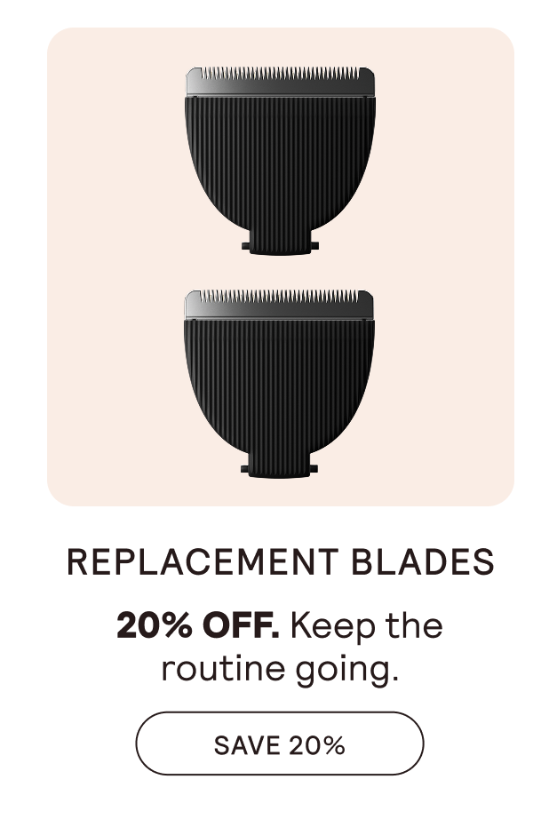THE REPLACEMENT BLADES - SAVE 20%