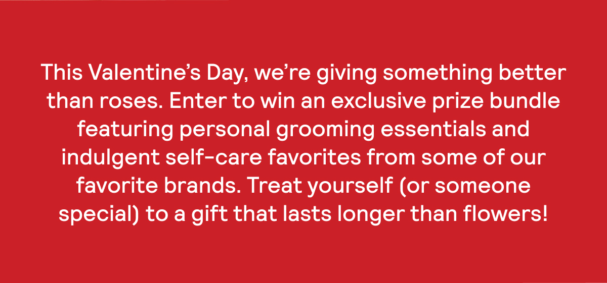 Treat yourself to a gift that lasts longer than flowers!