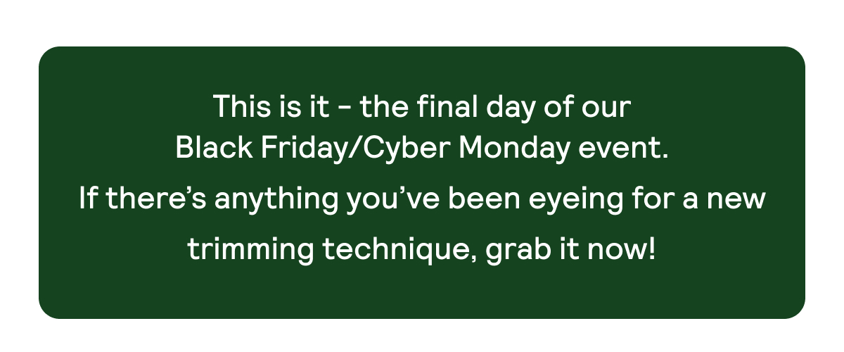 It's the LAST DAY to save!