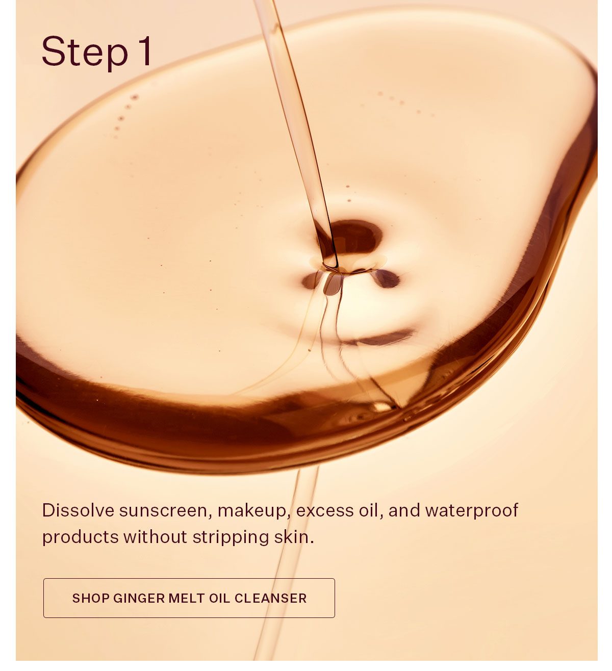 Shop Ginger Melt Oil Cleanser