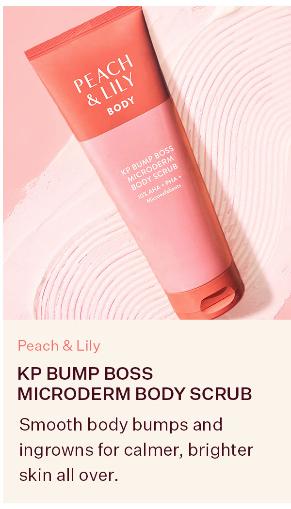 KP Bump Boss Microderm Body Scrub