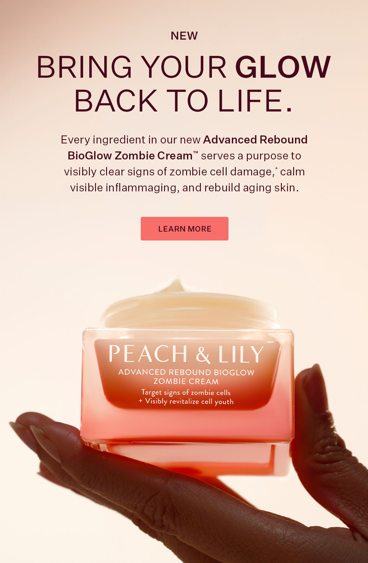 Bring Your Glow Back to Life with Advanced Rebound BioGlow Zombie Cream™