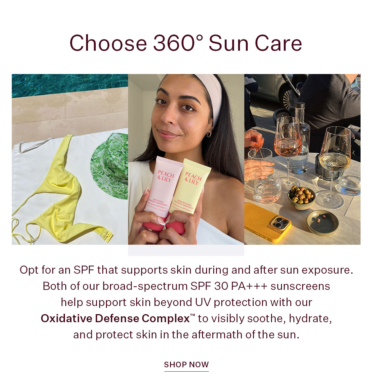Choose 360° Sun Care