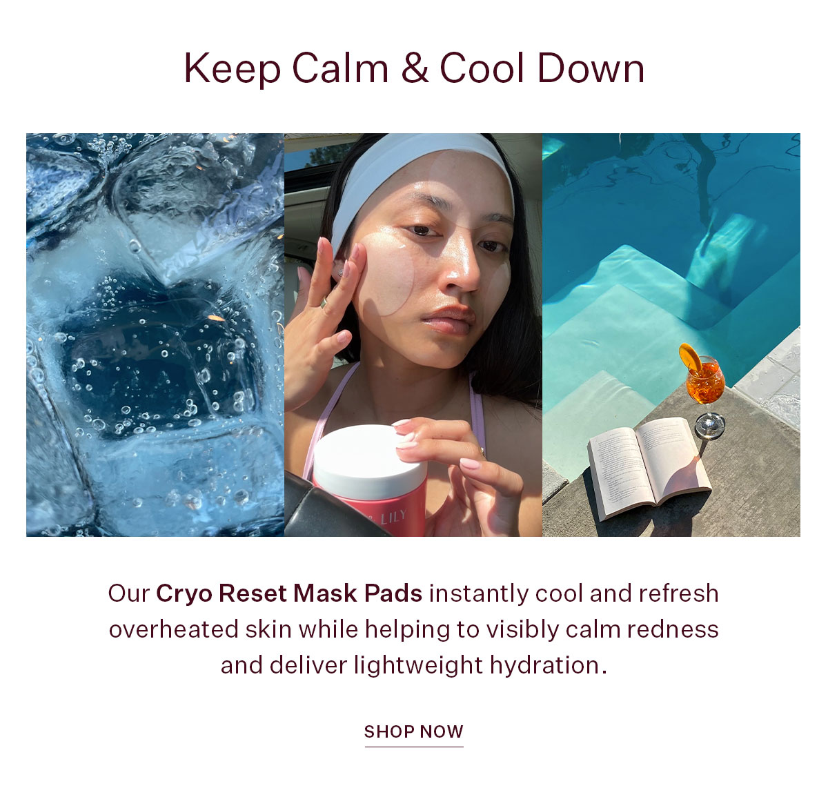 Keep Calm & Cool Down