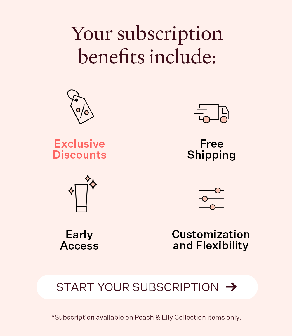 NEW Subscribe and save 10 Peach And Lily