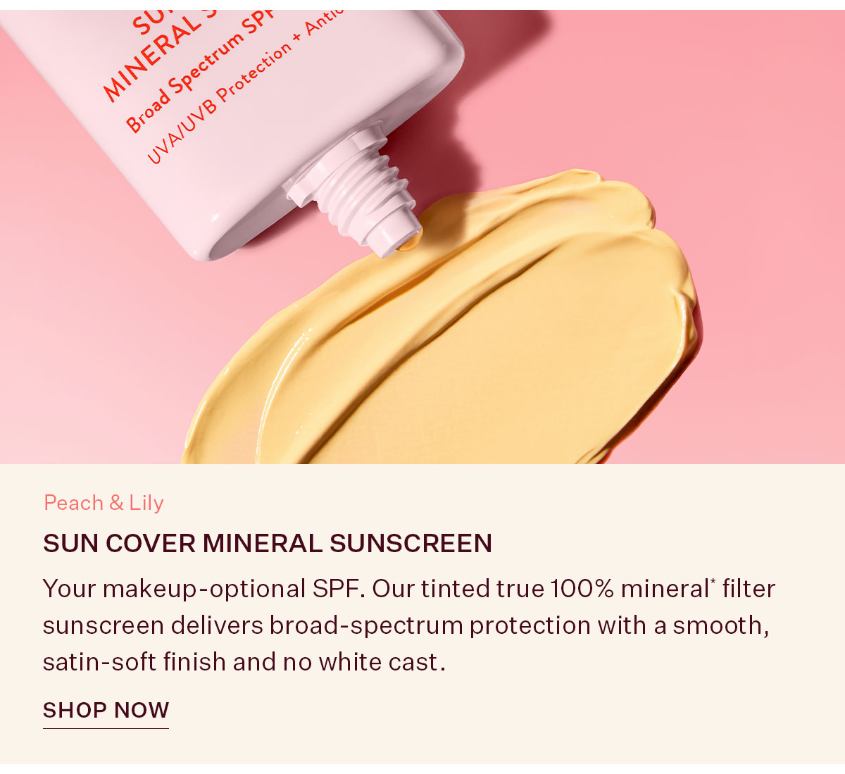 Sun Cover Mineral Sunscreen