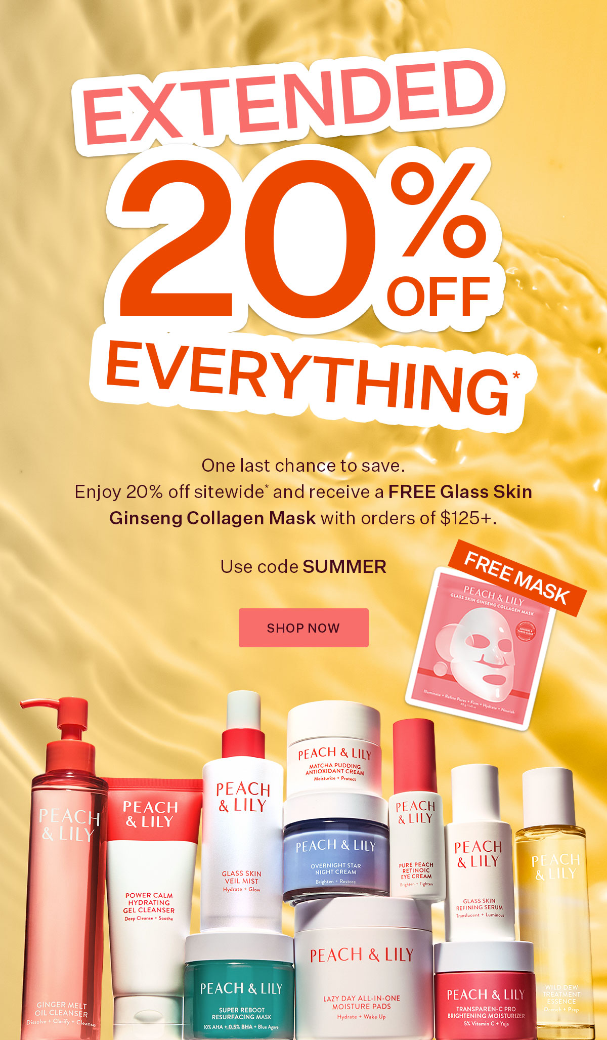 20% Off Sitewide Ends Tonight - use code SUMMER