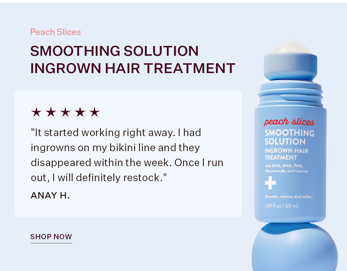 Smoothing Solution Ingrown Hair Treatment