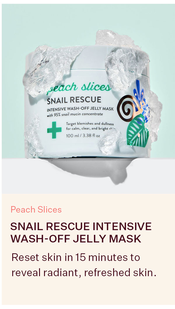 Snail Rescue Intensive Wash-Off Jelly Mask