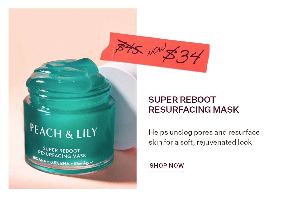 Super Reboot Resurfacing Mask
