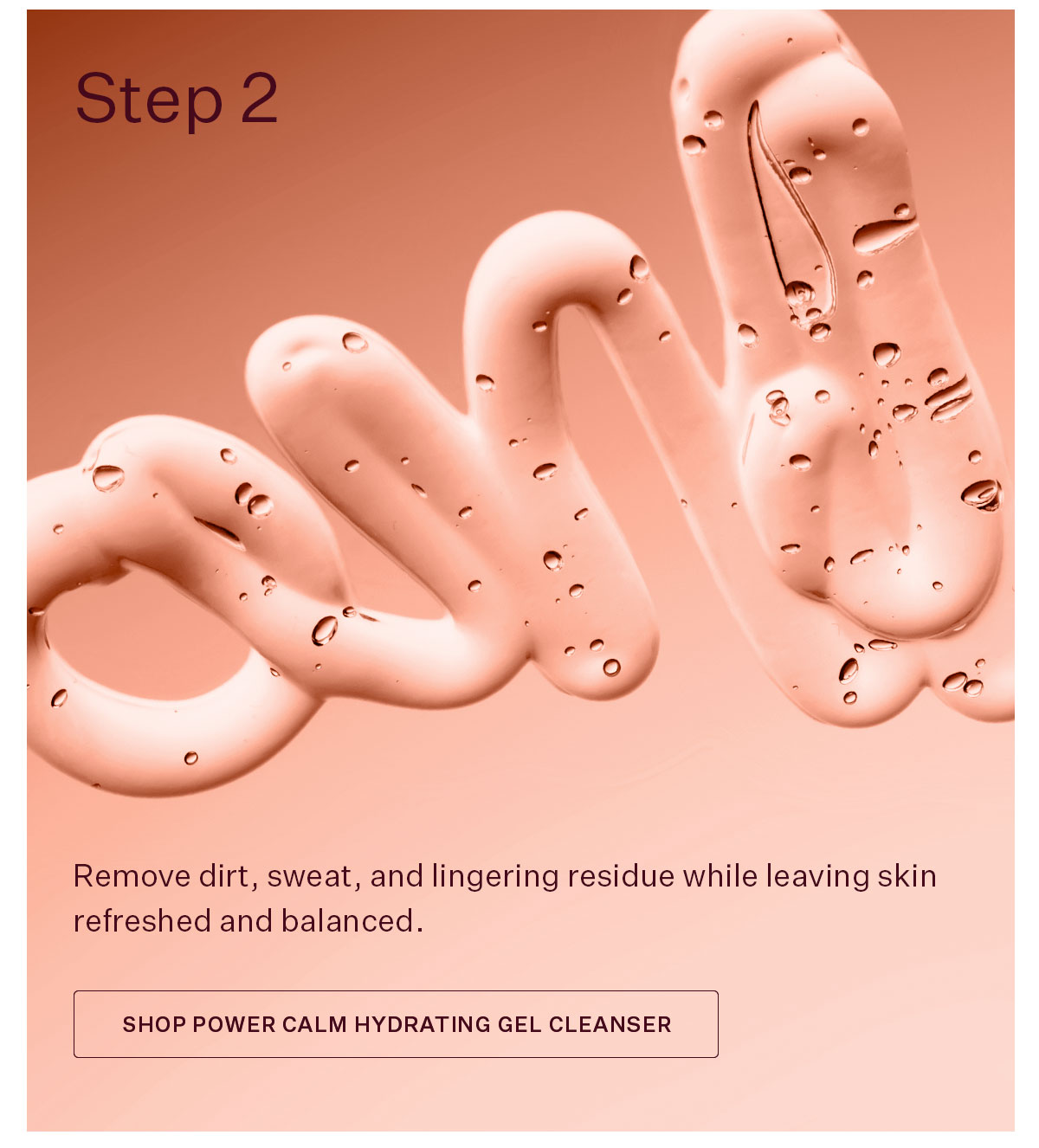 Shop Power Calm Hydrating Gel Cleanser