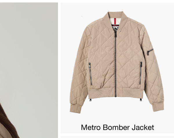 Shop Metro Bomber Jacket
