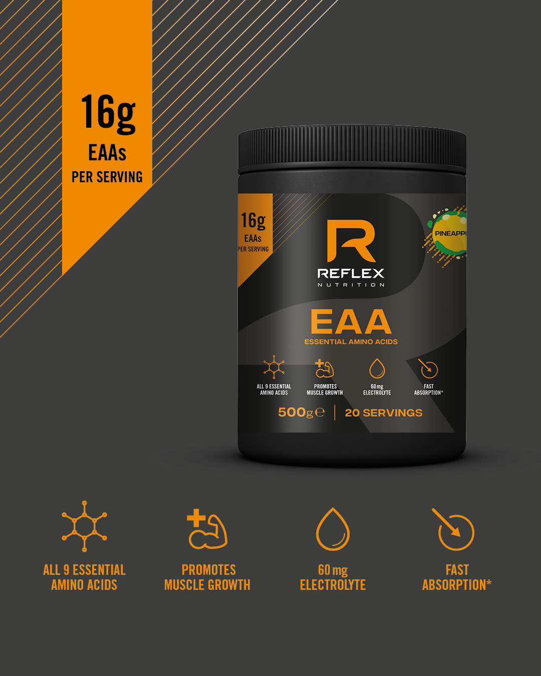 Build more muscle and get stronger! Reflex Nutrition